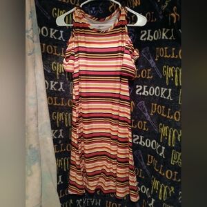 Just Be Dress With Shoulders Cutout Size Medium